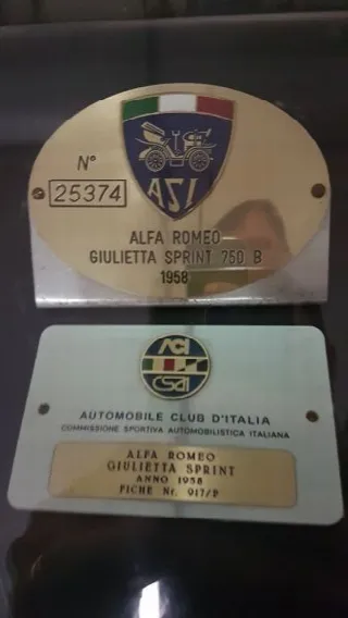 Foto 6 di 8: ALFA ROMEO Giulietta 750 B Prima Serie   