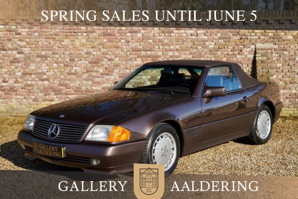 Mercedes-Benz 300-serie 300 SL "Brown over brown" Elegant "Nutria Brown over Brazil" all-leather — Timeless and sophisticated, Beautifully preserved and reconditioned for an immaculate presentatio