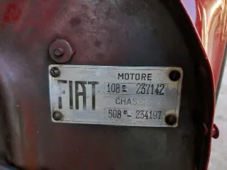 Foto 32 di 34: FIAT 508 C "Nuova Balilla" Trasformabile - SUMMER PRICE