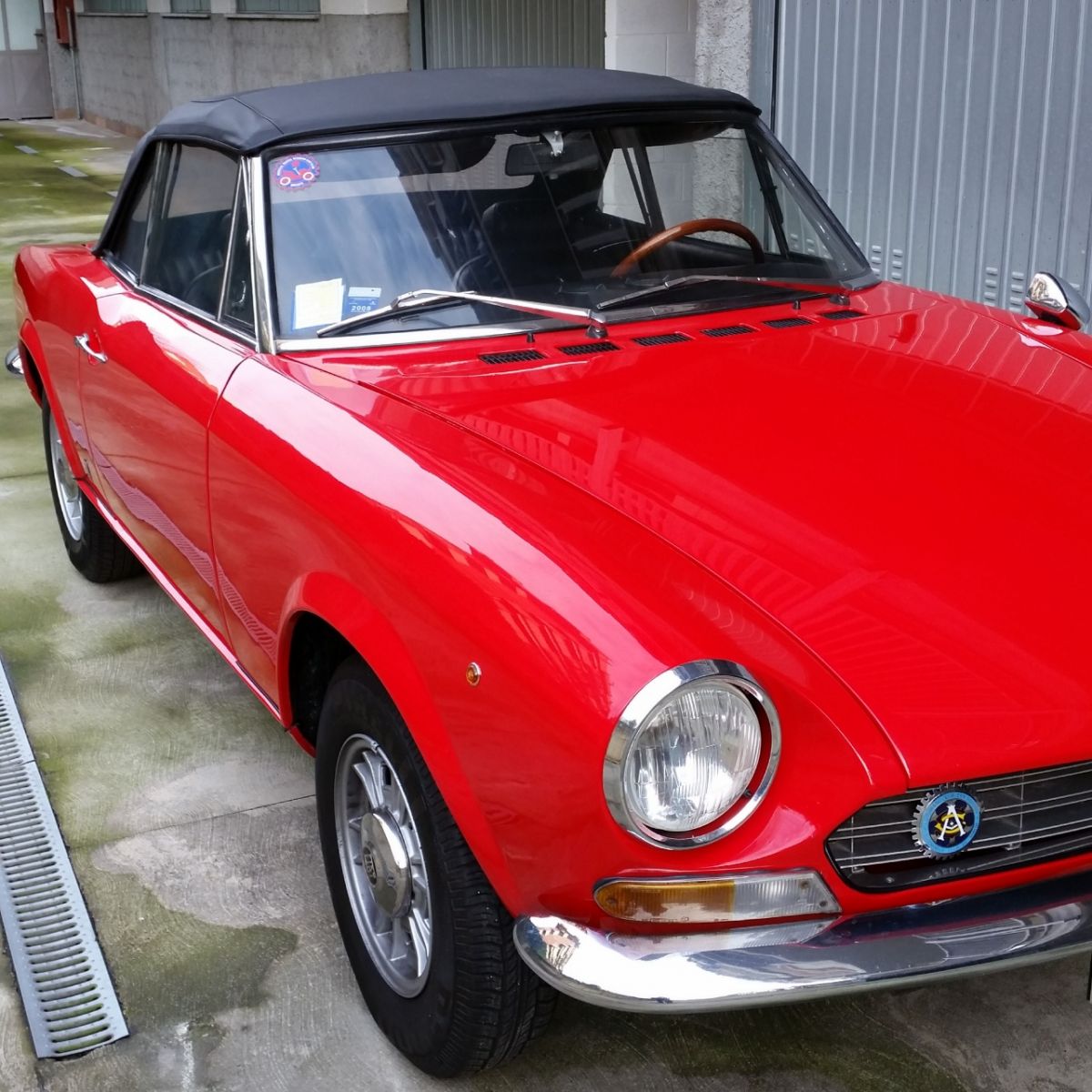FIAT 124 Spider/Cabrio  cc1438    ASI