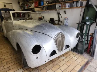Foto 11 di 17: HEALEY Abbot Cabriolet   Mille Miglia eligible