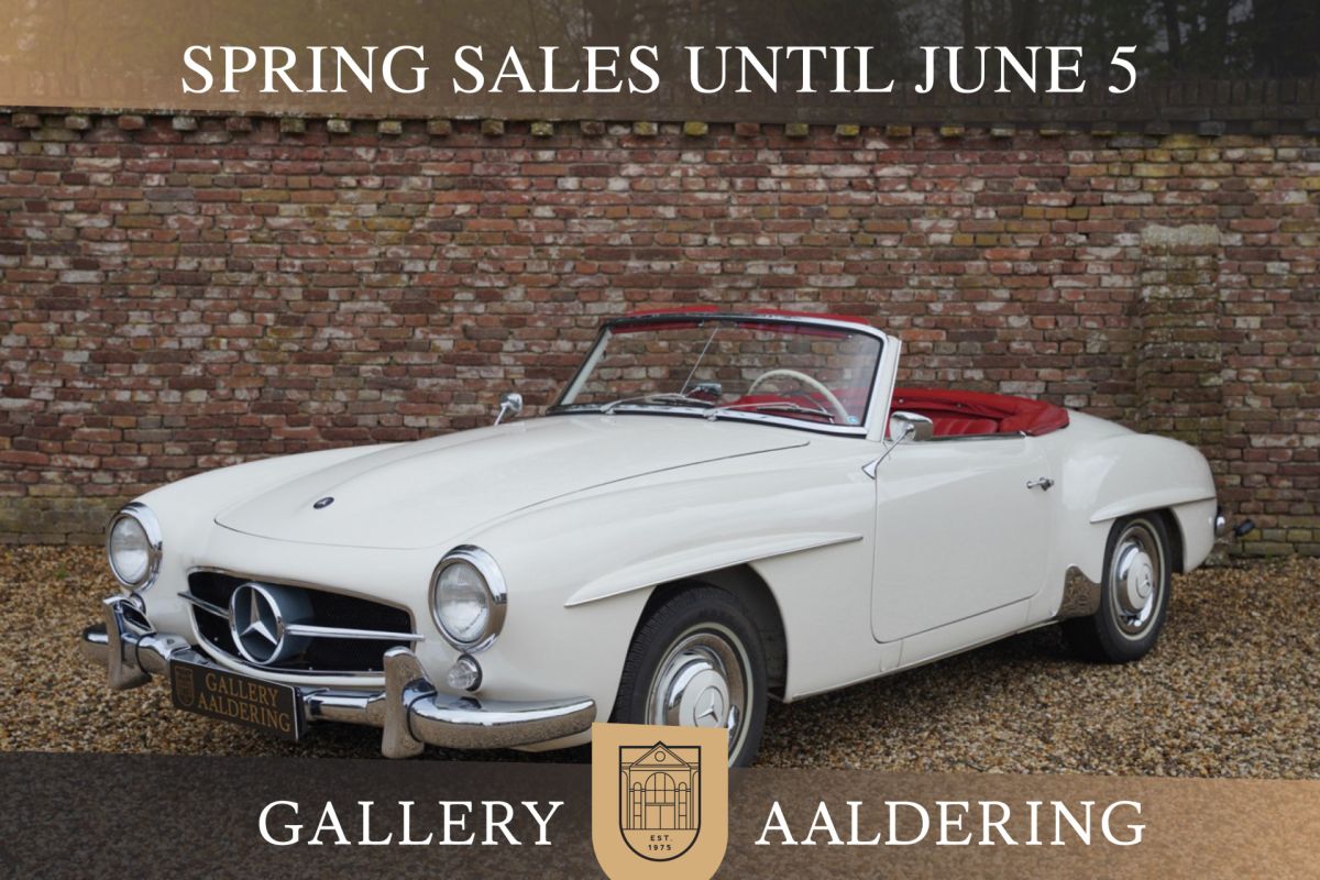 Mercedes-Benz 190 SL "Matching Numbers" Restored to original factory specifications, Fully "matching numbers and colors" - the original Fahrzeug-Daten card is present, Sporty-classic finished in Ivo