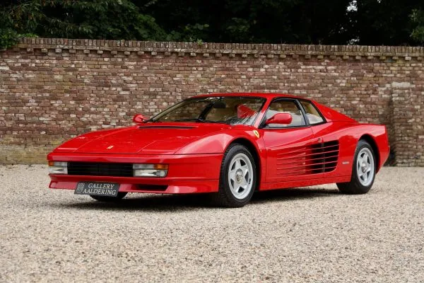 Ferrari Testarossa Monodado "29.621 kms" Newly delivered in Germany and exported to Switzerland, A part of a Swiss collection from 1988 to 2024, Fully serviced during time in collection, Executed in