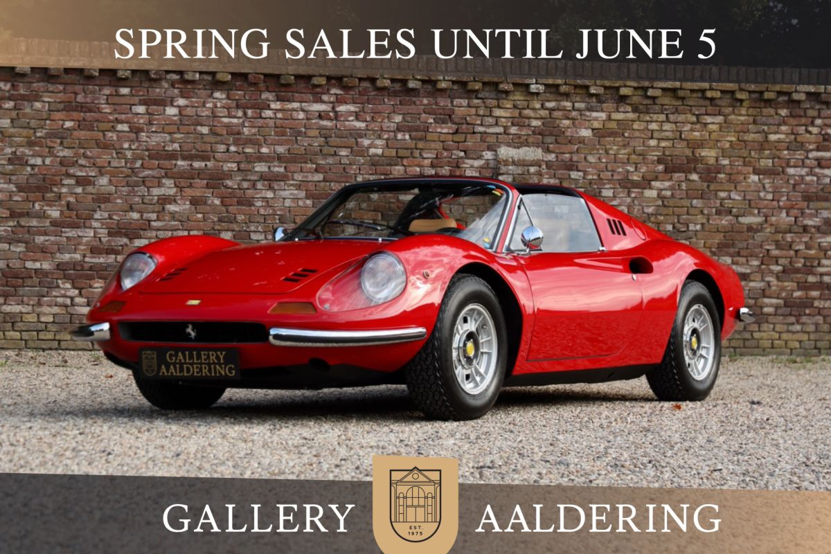 Ferrari 246 GTS Dino Built for the European market - Delivered to Auto Becker in Germany, Restored and Rebuilt condition, Very well documented with photos and invoices, Maintained with no expense sp