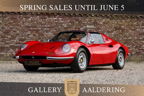 Ferrari 246 GTS Dino Built for the European market - Delivered to Auto Becker in Germany, Restored and Rebuilt condition, Very well documented with photos and invoices, Maintained with no expense sp