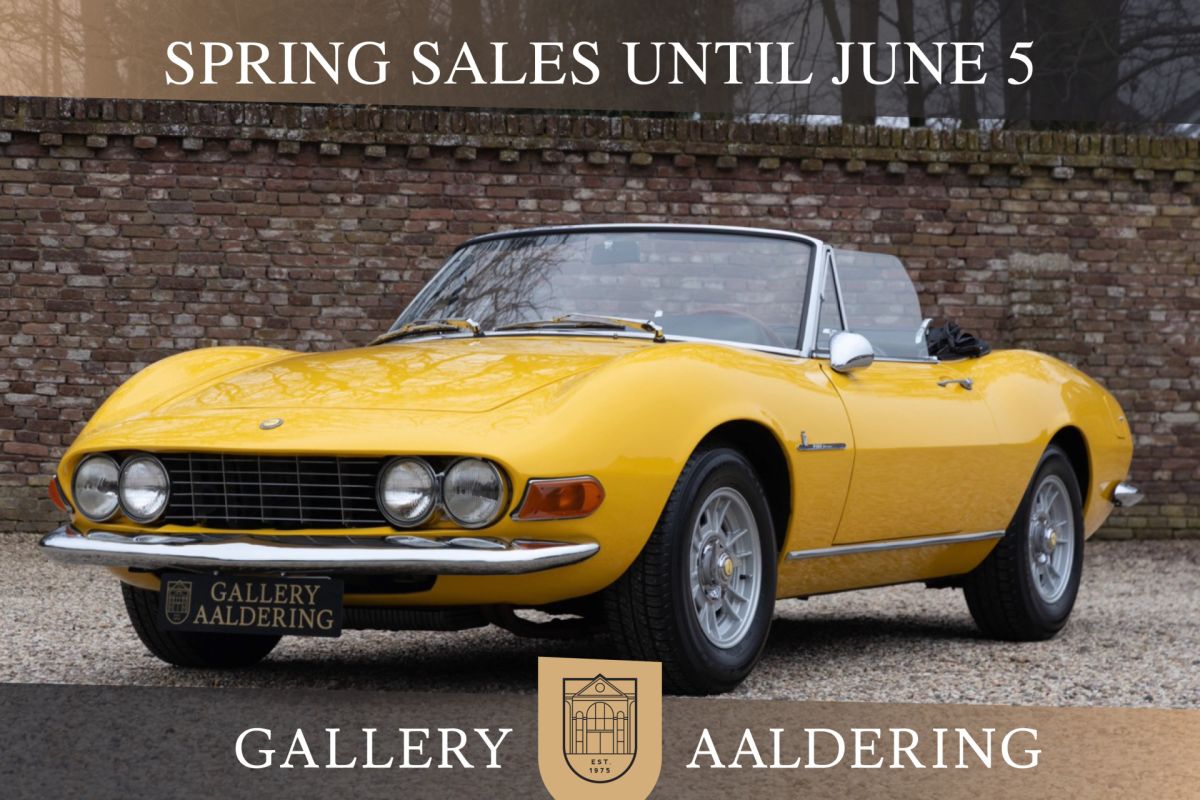 Fiat Dino 2000 Spider Nice driver's condition example, Owned the last Italian car enthusiast for 28 years, Less than 1.165 examples were manufactured, Maintained and serviced by a well-known mark sp