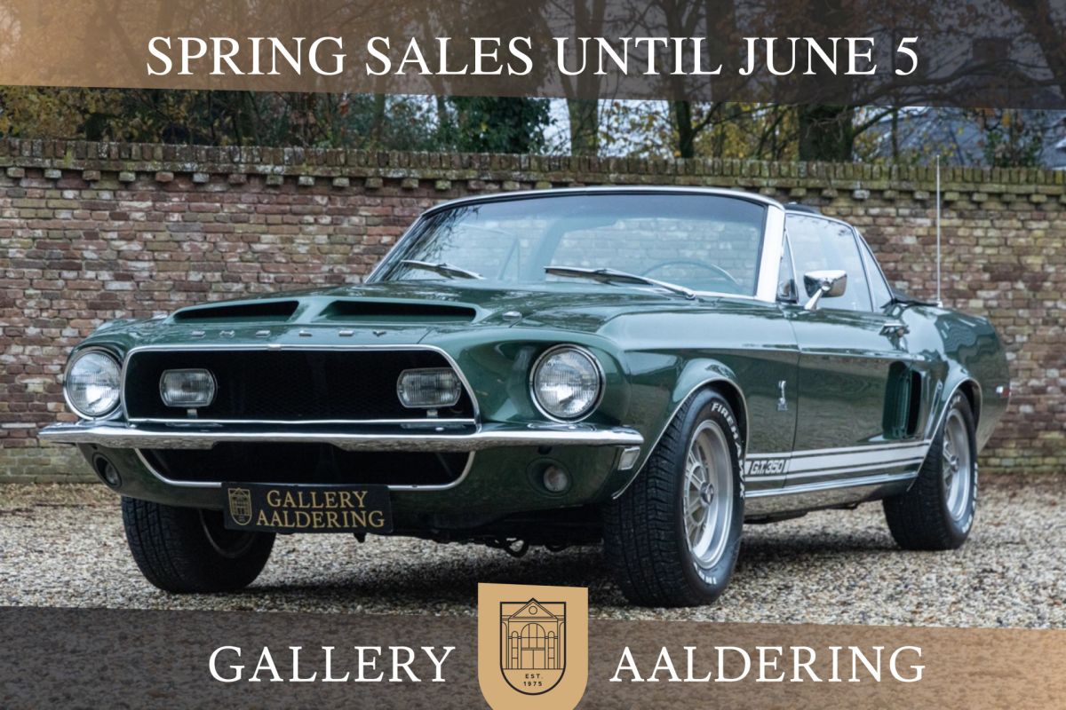 Ford Mustang Shelby GT350 Convertible "Factory Shelby Paxton Supercharger" Factory Shelby Paxton Supercharger - 1 of 4 produced with this specification assumed by well-known experts,Highly original 