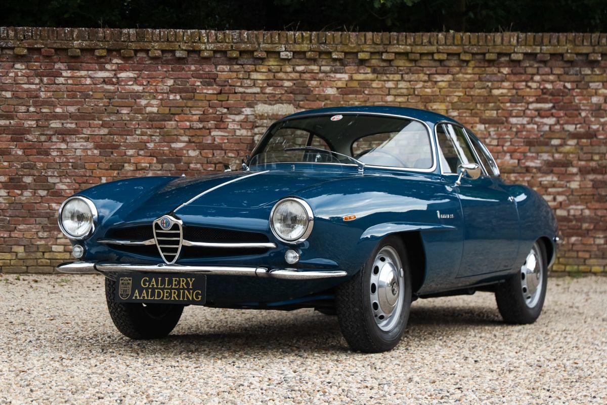 Alfa Romeo Giulia Sprint Speciale 1600 "Fred van Lingen's favorite" "Fred van Lingen's favorite" - This was Fred's favorite Alfa from his collection,In the rare color Blu Petrolio (also known as Blu