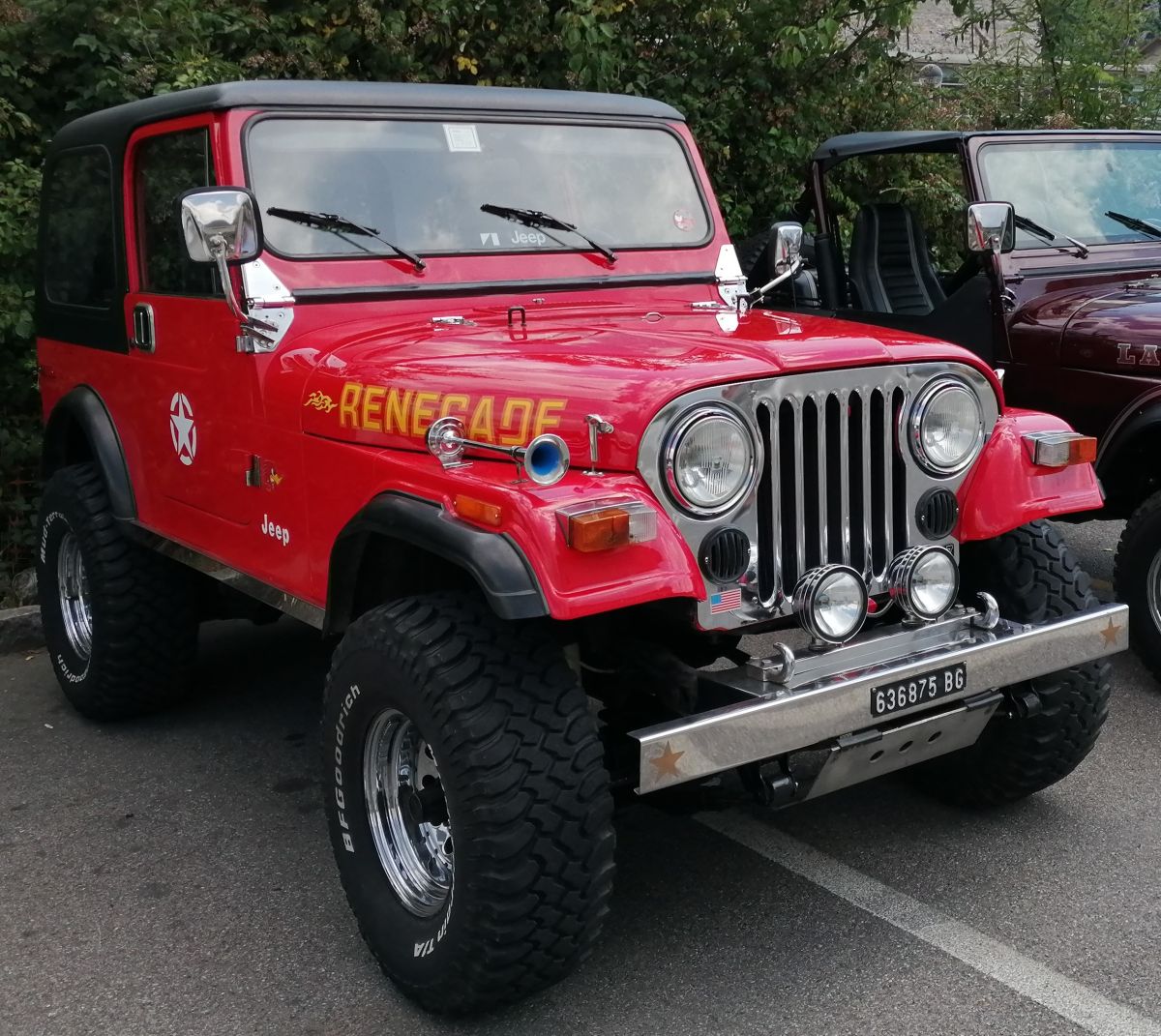 JEEP CJ RENEGADE ISUZU  