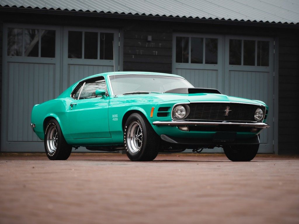 FORD Mustang Boss 429 Grabber Green