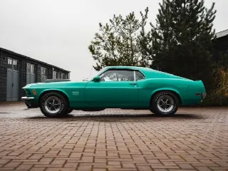 Foto 8 di 10: FORD Mustang Boss 429 Grabber Green