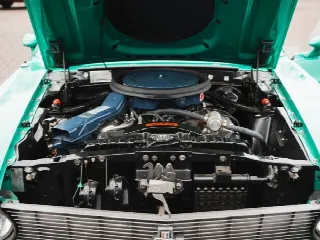 Foto 9 di 10: FORD Mustang Boss 429 Grabber Green