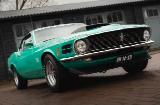 Foto 3 di 10: FORD Mustang Boss 429 Grabber Green