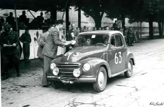 Foto 1 di 12: FIAT Topolino C - ex-Mille Miglia & Giro della Sicilia 1952 