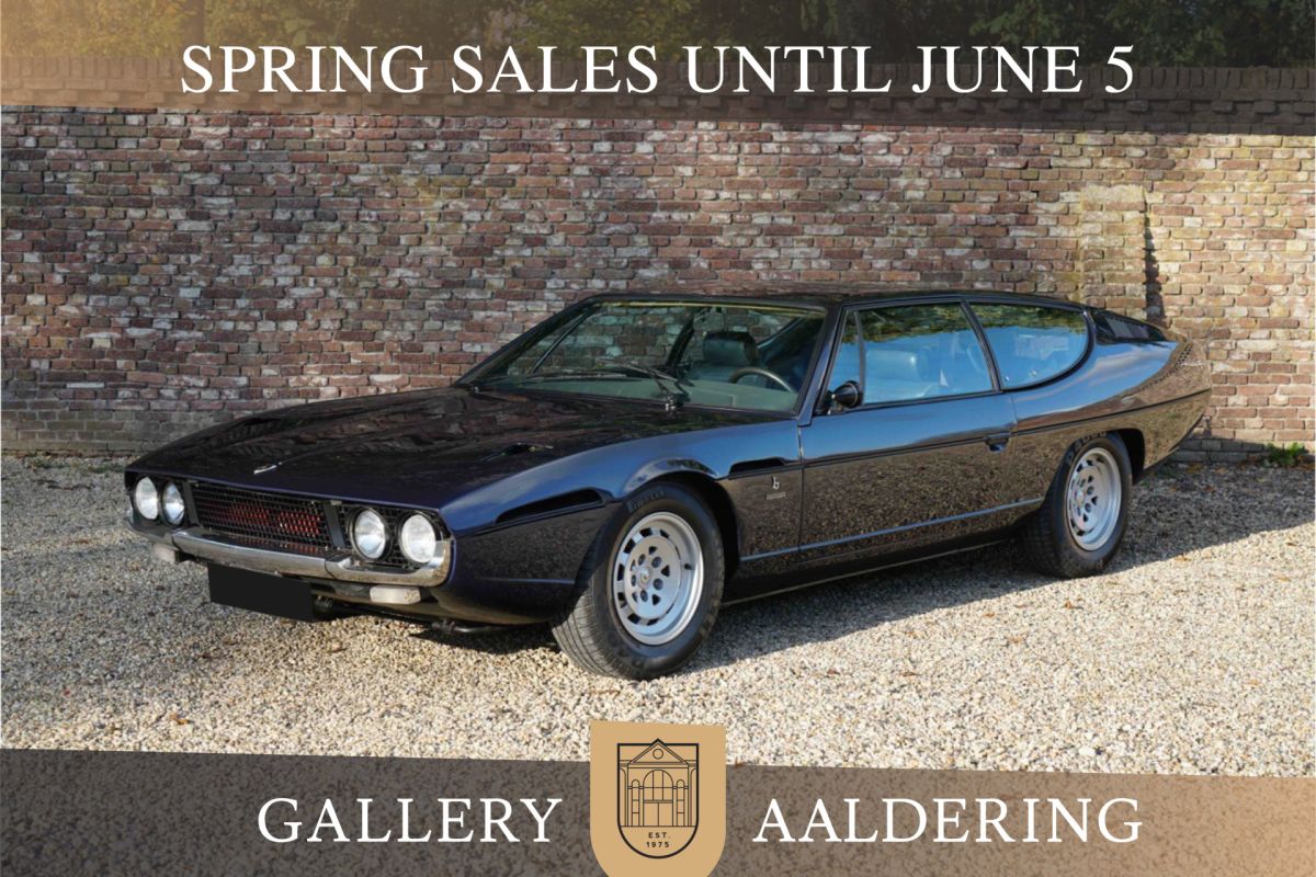 Lamborghini Espada series 3 La "4 posti" sportiva, series 3 with AC, the final series Espada, A masterful and futuristic design, Equipped with its original and therefore “Matching Numbers” engin