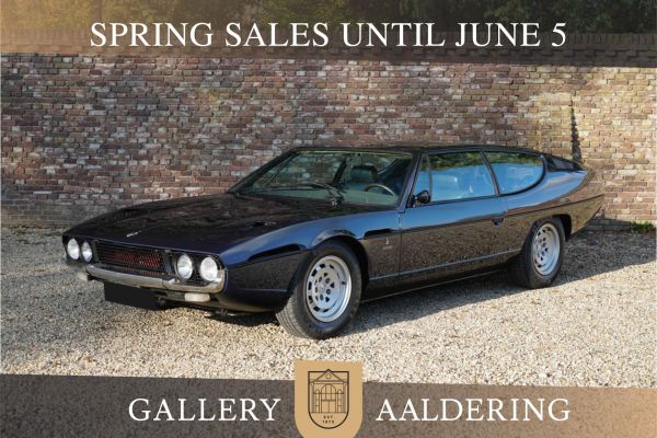 Lamborghini Espada series 3 La "4 posti" sportiva, series 3 with AC, the final series Espada, A masterful and futuristic design, Equipped with its original and therefore “Matching Numbers” engin