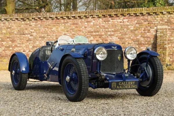Aston Martin Le Mans 1933 "Faithful replica of the legendary LM10" Built/restored by experts as a tribute to Aston's LM years in the 1930s, Since the 1980s successfully campaigned on legendary Engli