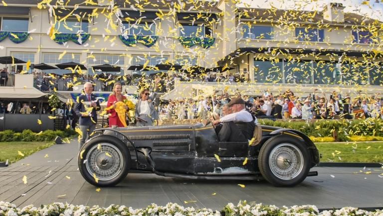 Bugatti Type 59 Sports 1934 vince il "Best of Show"  a Pebble Beach