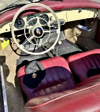 Foto 3 di 4: PORSCHE 356 A 1600 SUPER CABRIOLET 1959