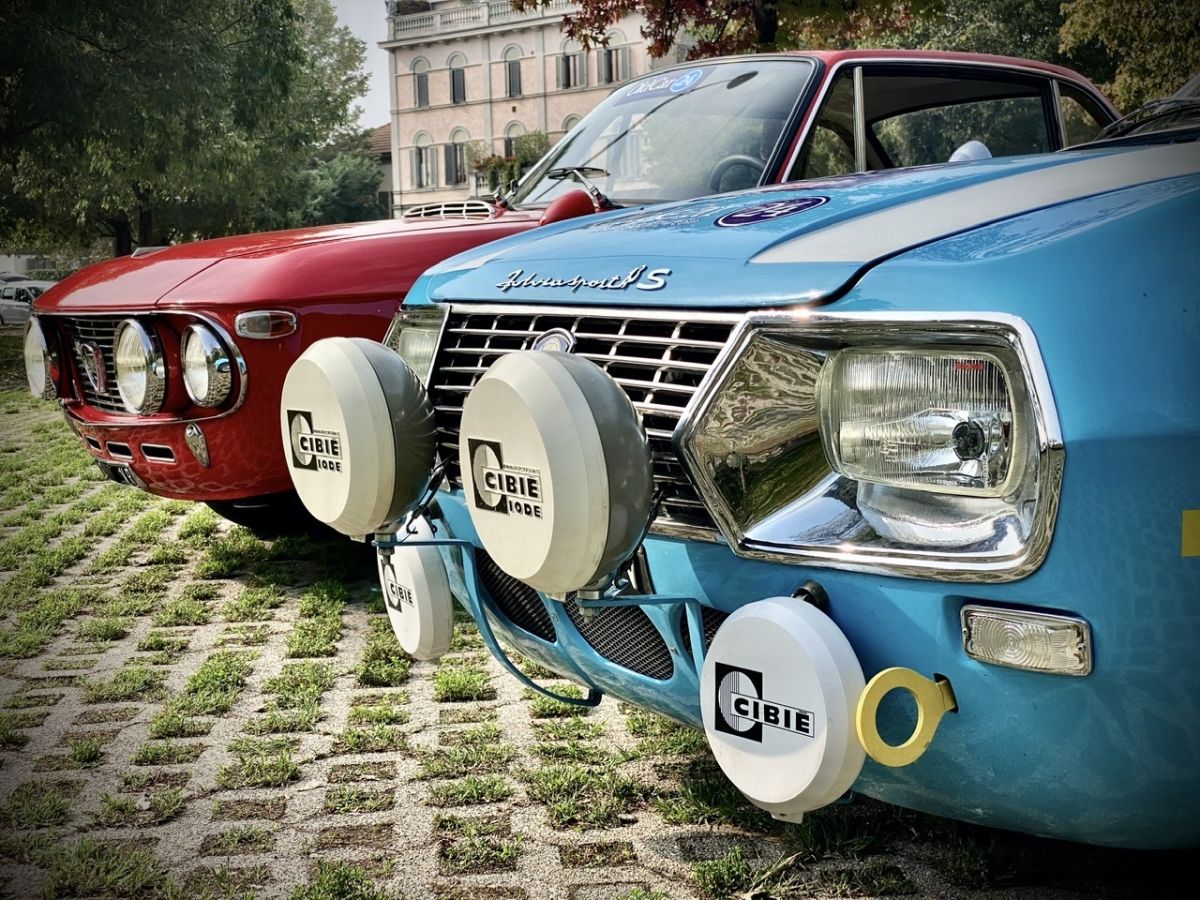Lancia Fulvia HF Fanalone e Fulvia Sport Zagato "competizione stradale", le protagoniste dello stand OldCar24 alla fiera di Padova