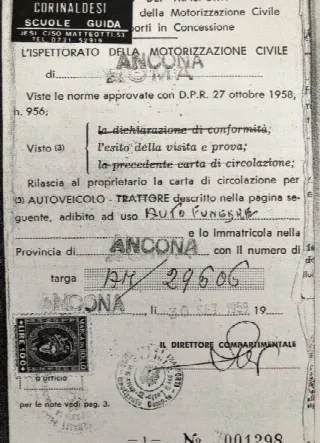 Foto 2 di 8: FIAT 1400 Carro funebre  