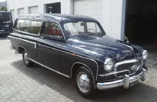 Foto 6 di 8: FIAT 1400 Carro funebre  