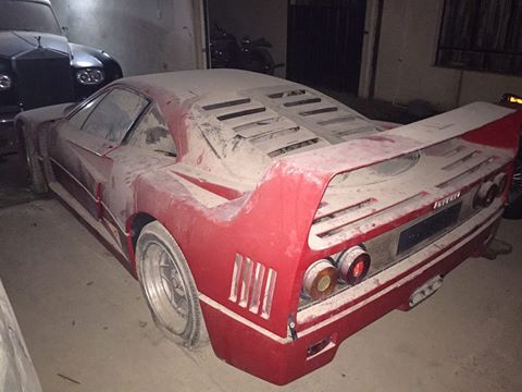 IL RITROVAMENTO DELLA FERRARI F40 DEL FIGLIO DI SADDAM HUSSEIN