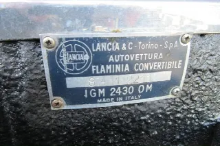 Foto 21 di 71: LANCIA Flaminia Convertibile Touring 2500 3 C 