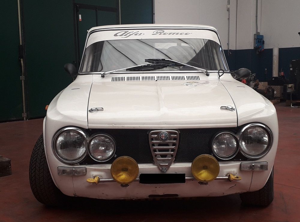 ALFA ROMEO Giulia Super 1600 Roll Bar - bollino oro