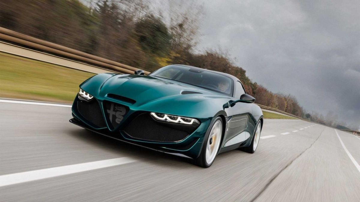 Alfa Romeo Giulia SWB Zagato, design ispirato ai modelli storici SZ - RZ 