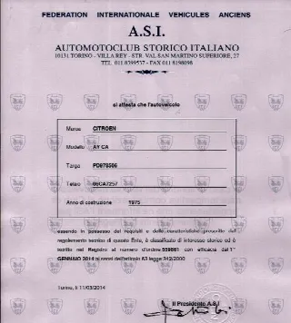 Foto 11 di 24: CITROEN Mehari Prima serie 