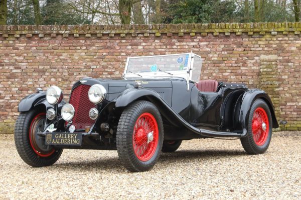 Aston Martin 2 Litre Speed Model "Still carrying Bertelli's coachwork" Registered for Mille Miglia 2026, This is 1 of 23 chassis build for Le Mans 24h 1936, Never restored but preserved - "Still car