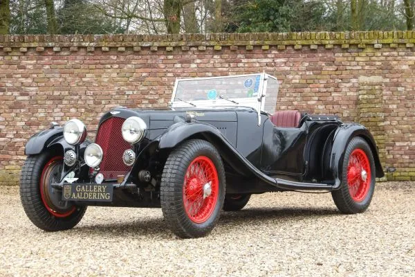 Aston Martin 2 Litre Speed Model "Still carrying Bertelli's coachwork" Registered for Mille Miglia 2026, This is 1 of 23 chassis build for Le Mans 24h 1936, Never restored but preserved - "Still car
