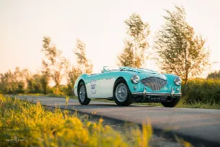 Foto 3 di 14: AUSTIN HEALEY 100M Very rare genuine factory built 100 M Le Mans. Complete with 100M Le Mans Registry certificate. Mille Miglia Eligible 