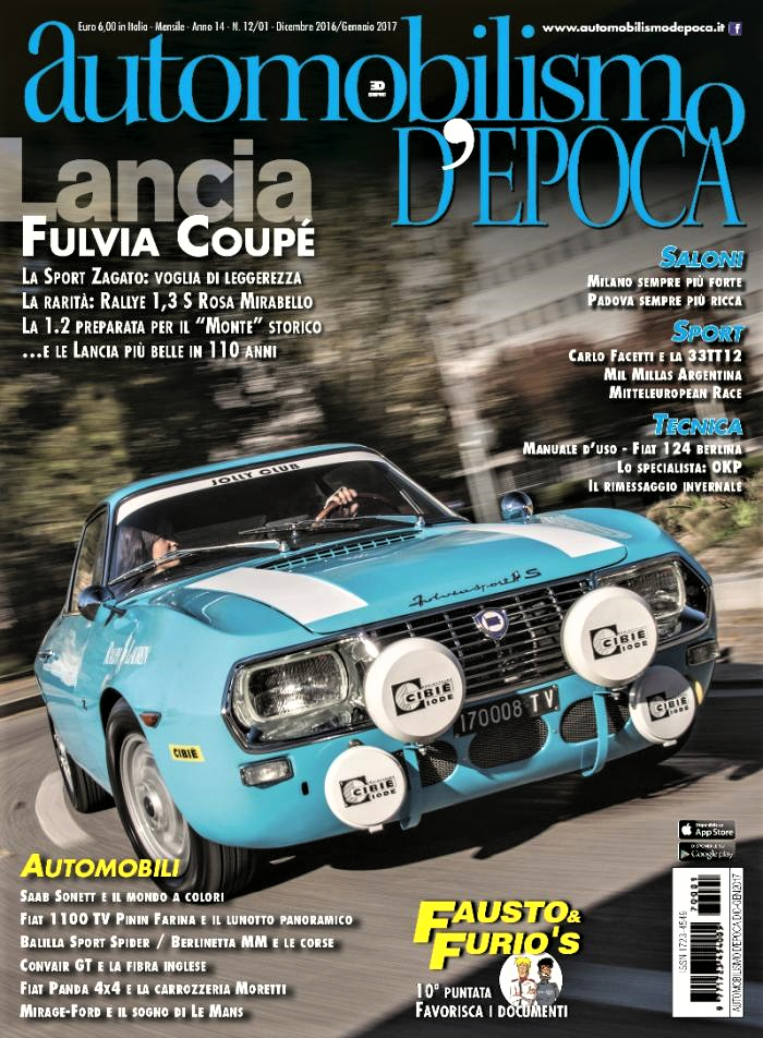 LANCIA Fulvia Sport Zagato - very rare 1° serie livrea speciale  *SOLD*