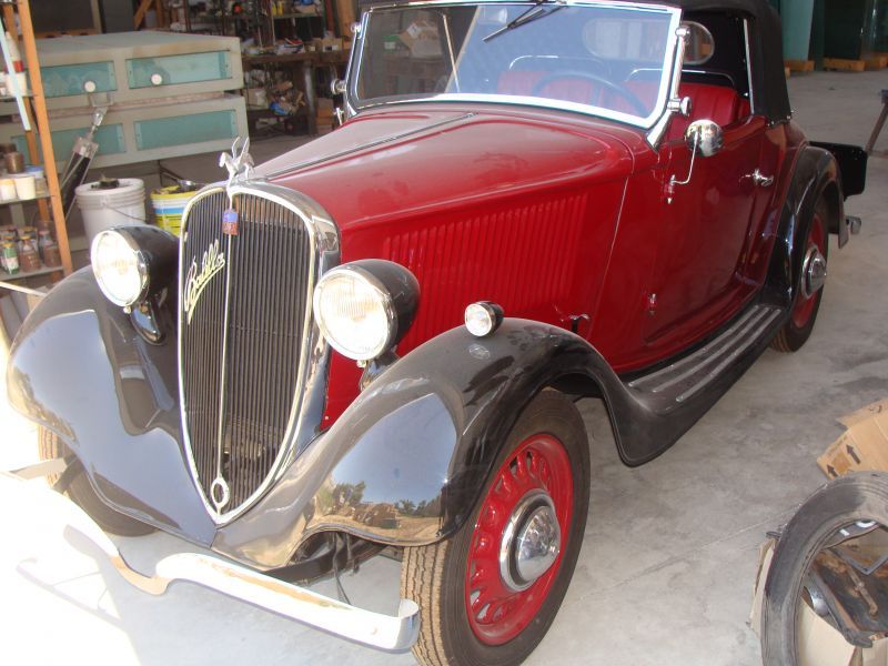 FIAT Balilla  cabrio e spider anno 34