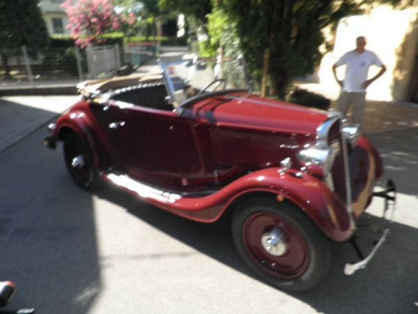 FIAT  6 V  ROADSTER CARROZZERIA FUORI SERIE KELSCH