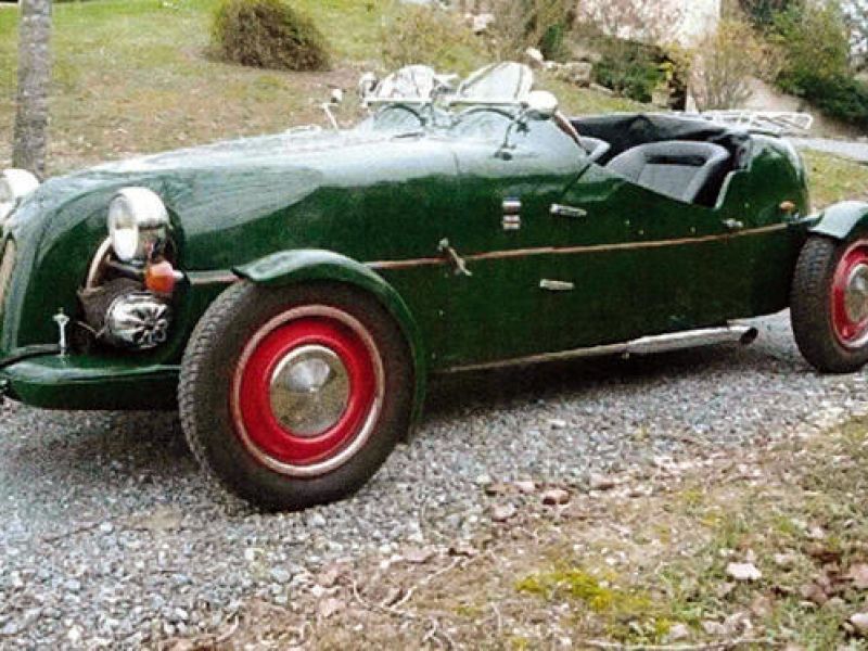 MOTORCYCLES  LOMAX verte cyclecar sport - 