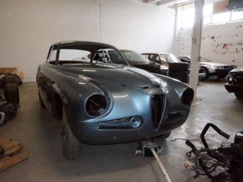 ALFA ROMEO 1900 CSS Touring bodied, five window coupe. Very good project.