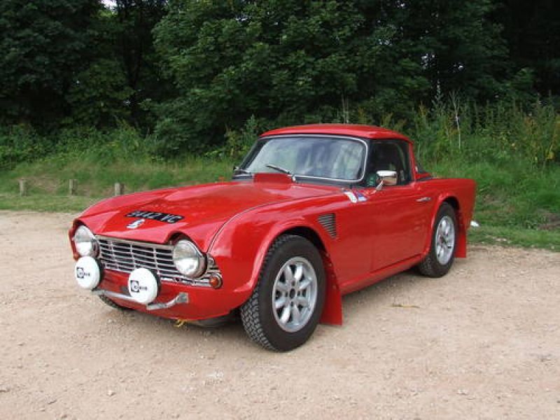 TRIUMPH TR4 Works FIA rally car - aluminium bodied