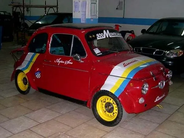 FIAT 500 tv MONTECARLO COMPETIZIONE