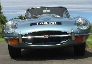 Foto 1 di 7: JAGUAR E TYPE 'TOGS OF TROON' WORLD FAMOUS CAR