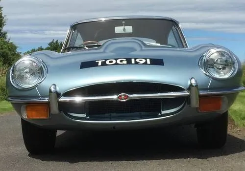 JAGUAR E TYPE 'TOGS OF TROON' WORLD FAMOUS CAR