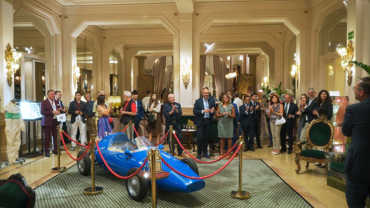 Protagonista al Grand Hotel et de Milan una Formula Junior Patriarca, la monoposto di Little Tony