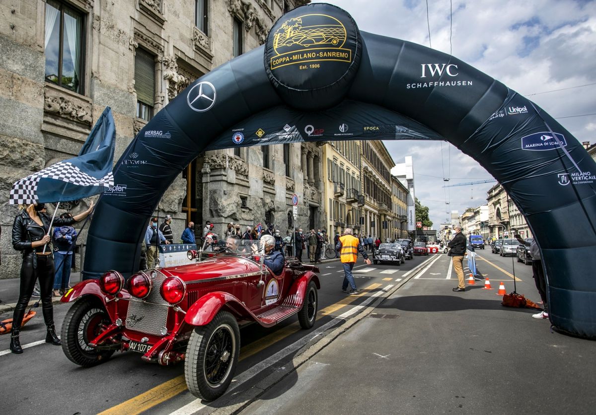 COPPA MILANO-SANREMO: TUTTO PRONTO PER LA PARTENZA DELLA XIII RIEVOCAZIONE STORICA