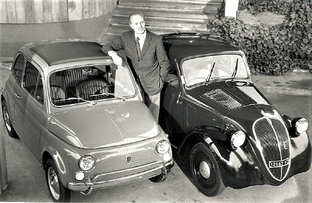 Fiat 500: un'automobile con due padri, Dante Giacosa e Sergio Marchionne
