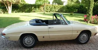 Foto 1 di 10: ALFA ROMEO Spider osso di seppia 