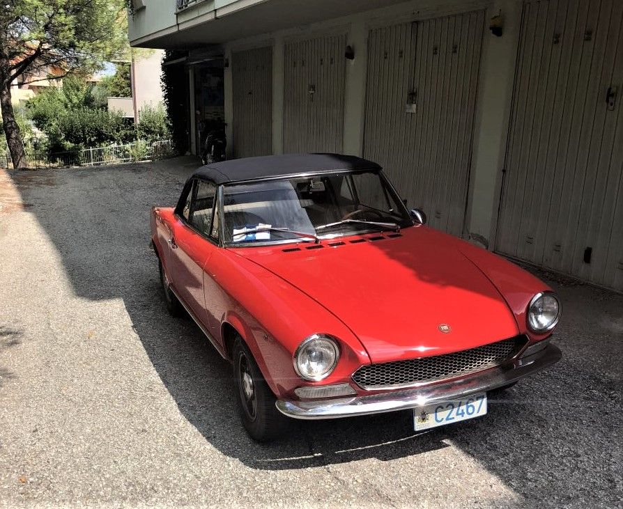 FIAT 124 Spider Sport  prima serie 1.4