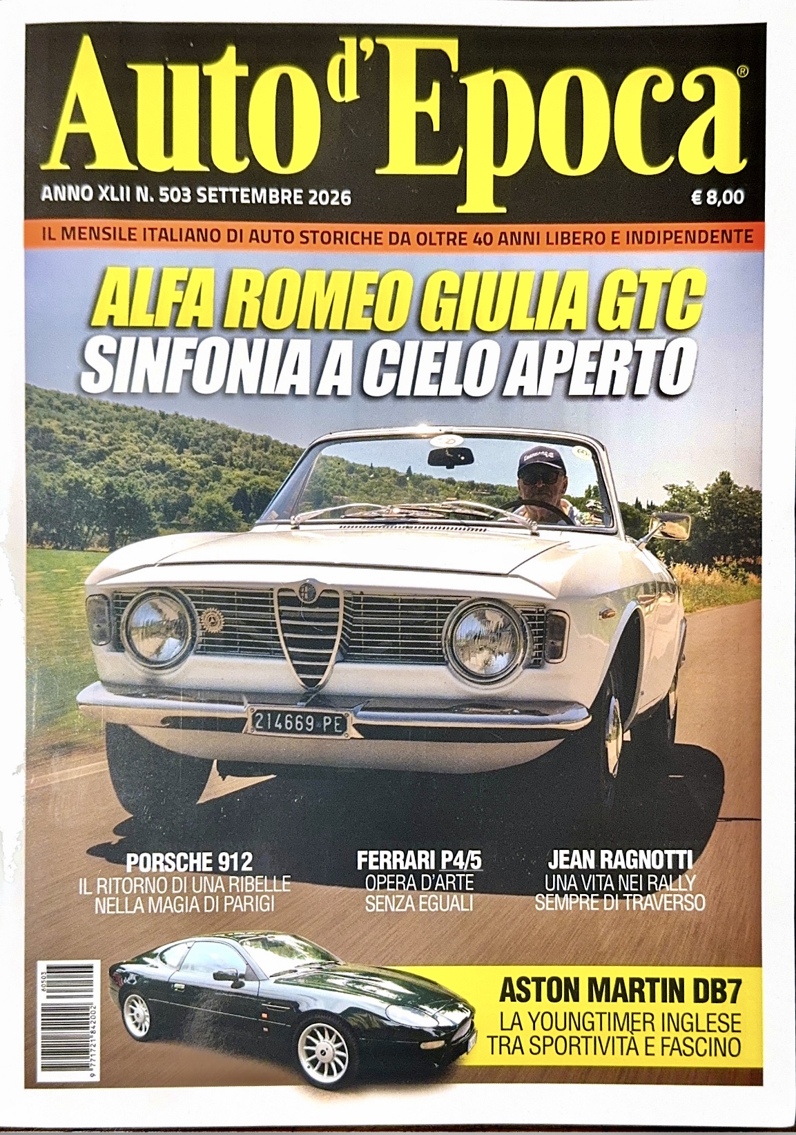 AUTO D’EPOCA settembre 2026