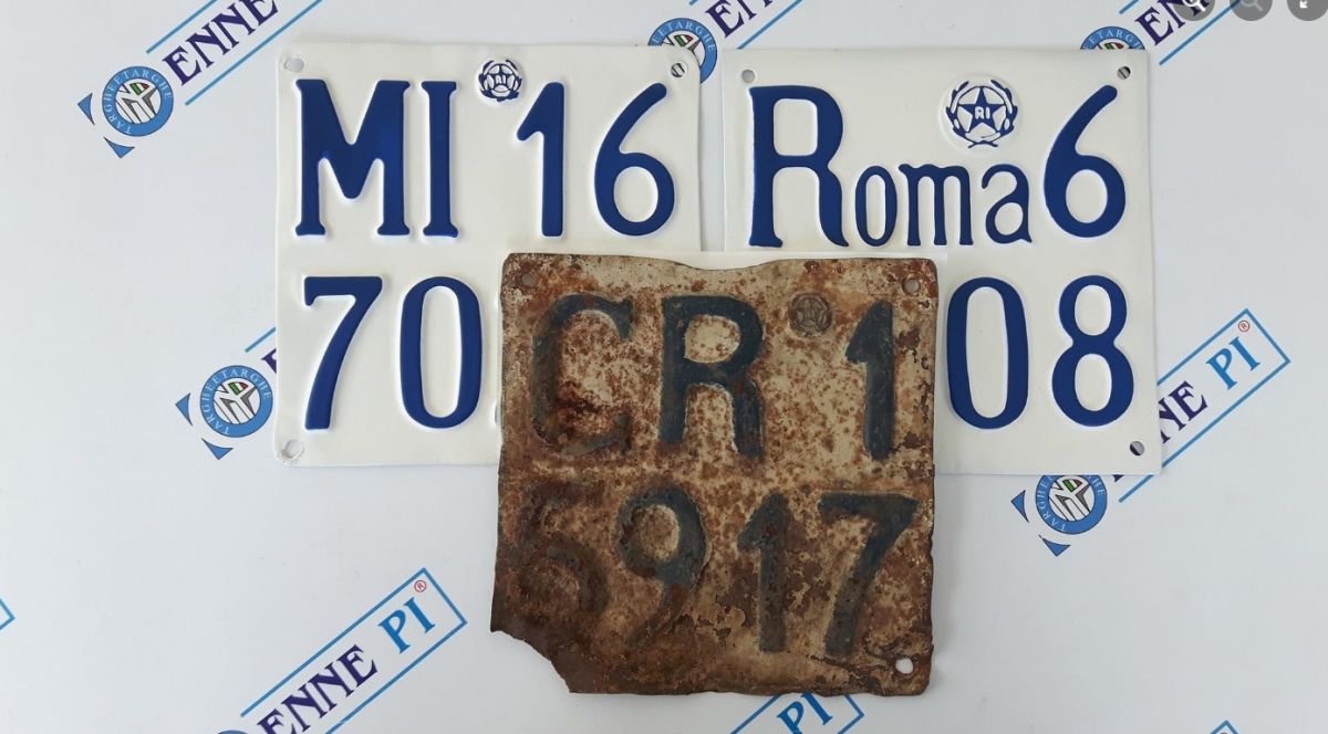 Si avvera il sogno di tanti collezionisti italiani: recuperare la targa di prima immatricolazione della propria auto storica